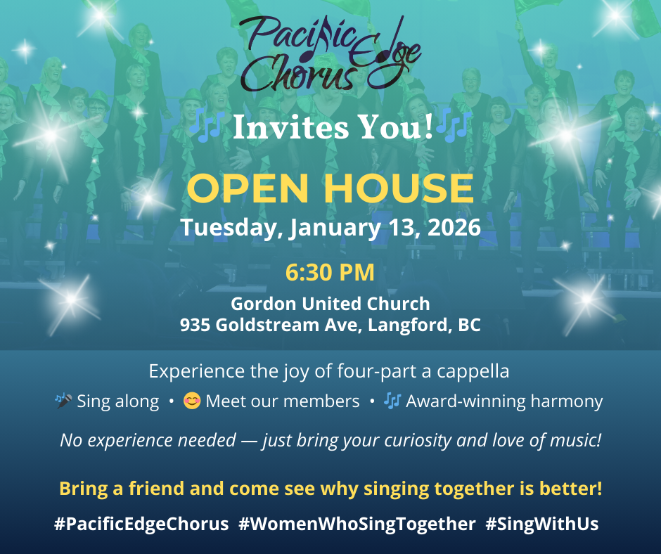 Pacific Edge Chorus Open House