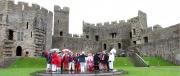 2017 June 28 - singing at Carnaerfon Castle